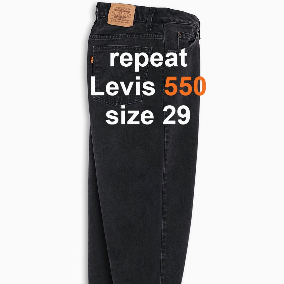리바이스 550 오렌지탭 29사이즈 OR5503008 상품이미지1