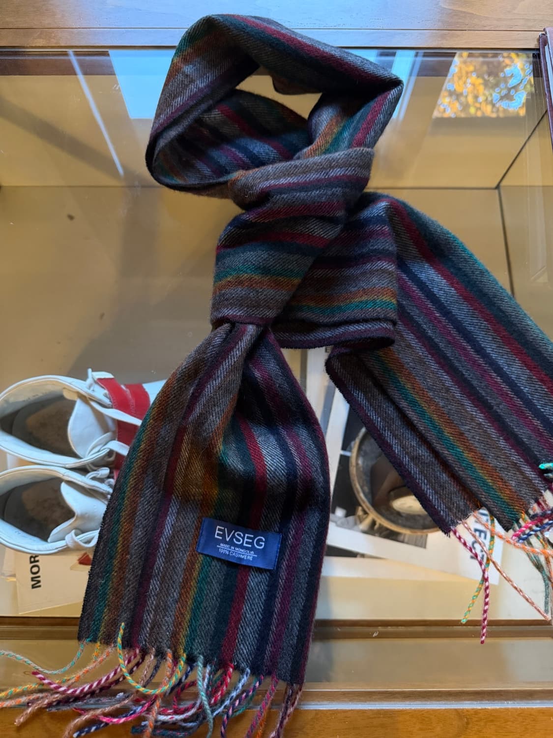 Evseg 캐시미어 머플러 상품이미지8