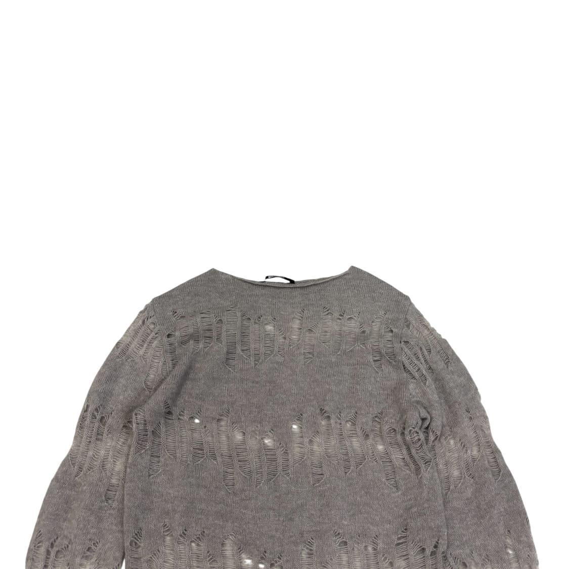 다이애그널 울 알파카 니트 상품이미지2