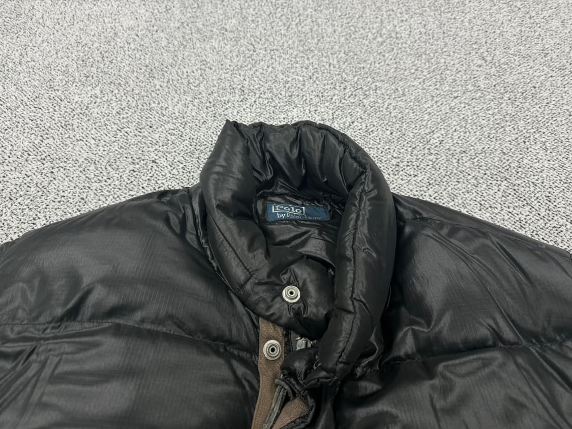 폴로 랄프로렌 푸퍼 가죽패치 다운패딩 상품이미지6