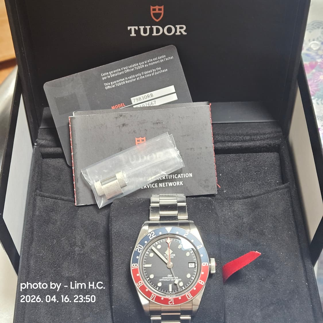 튜더 블랙베이 41mm 펩시 GMT 풀셋 상품이미지4