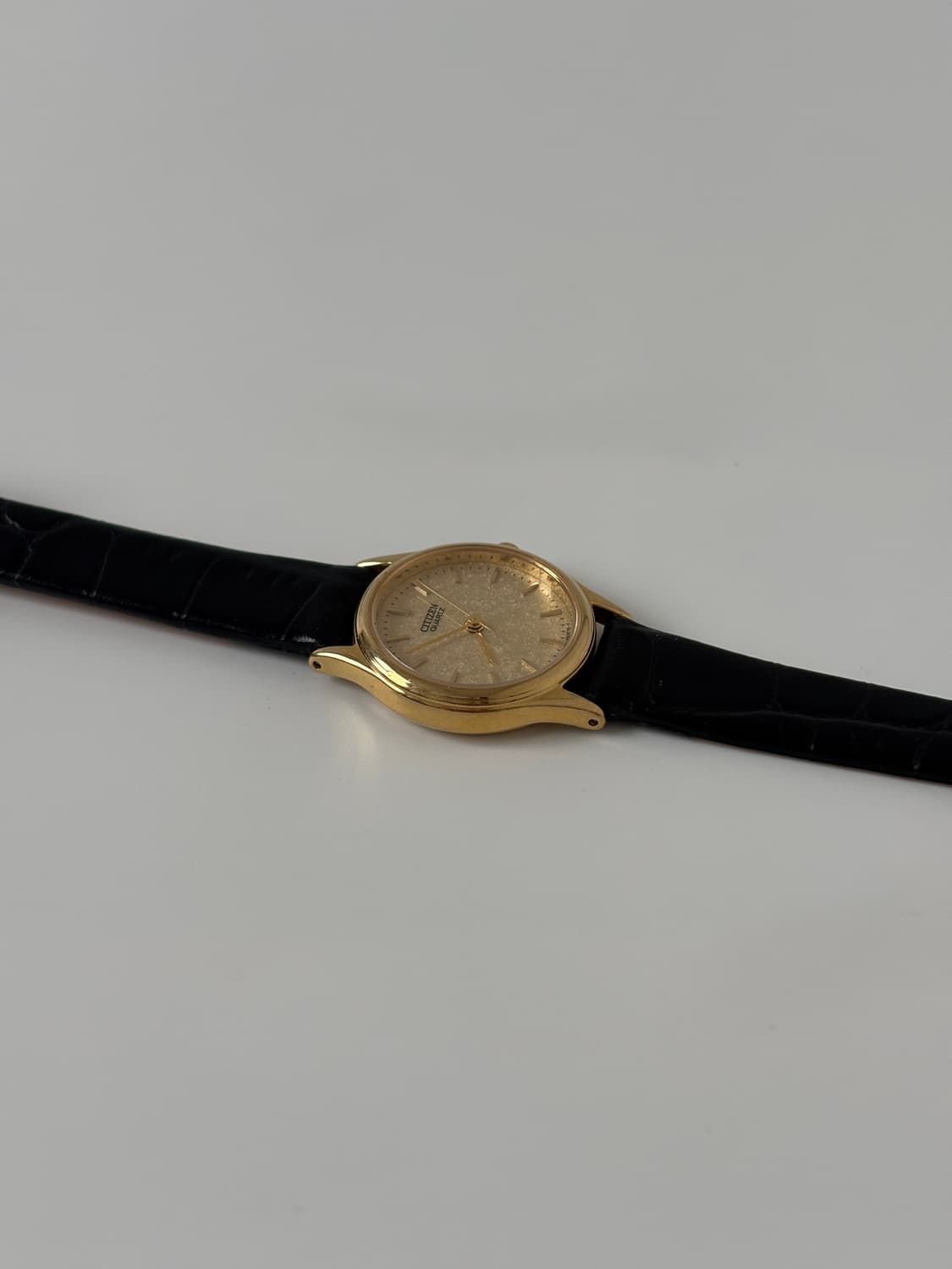 1980s Gold Texture Dial Ladies Quartz 상품이미지6