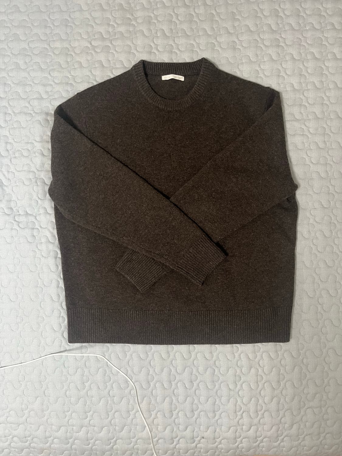 자라 브라운 니트 M 상품이미지1