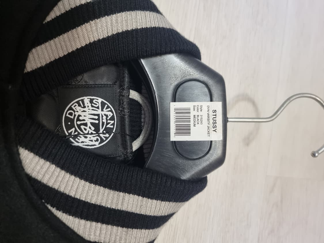 스투시 x 드리스 반 노튼 바시티 자켓 M 상품이미지8