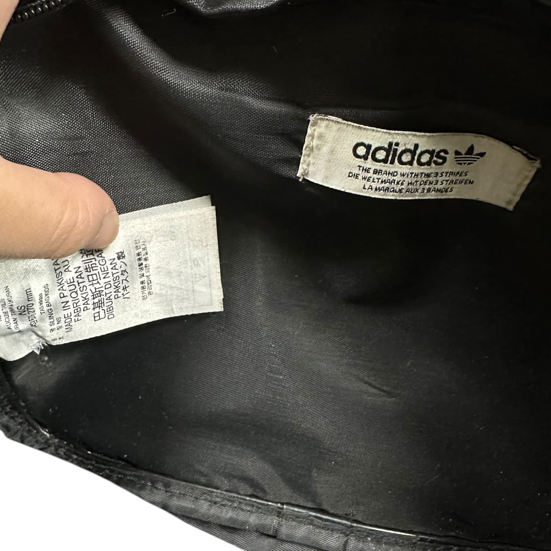 ✨ (바배) 아디다스 파이어버드 모노그램 슬링백 크로스백 상품이미지4