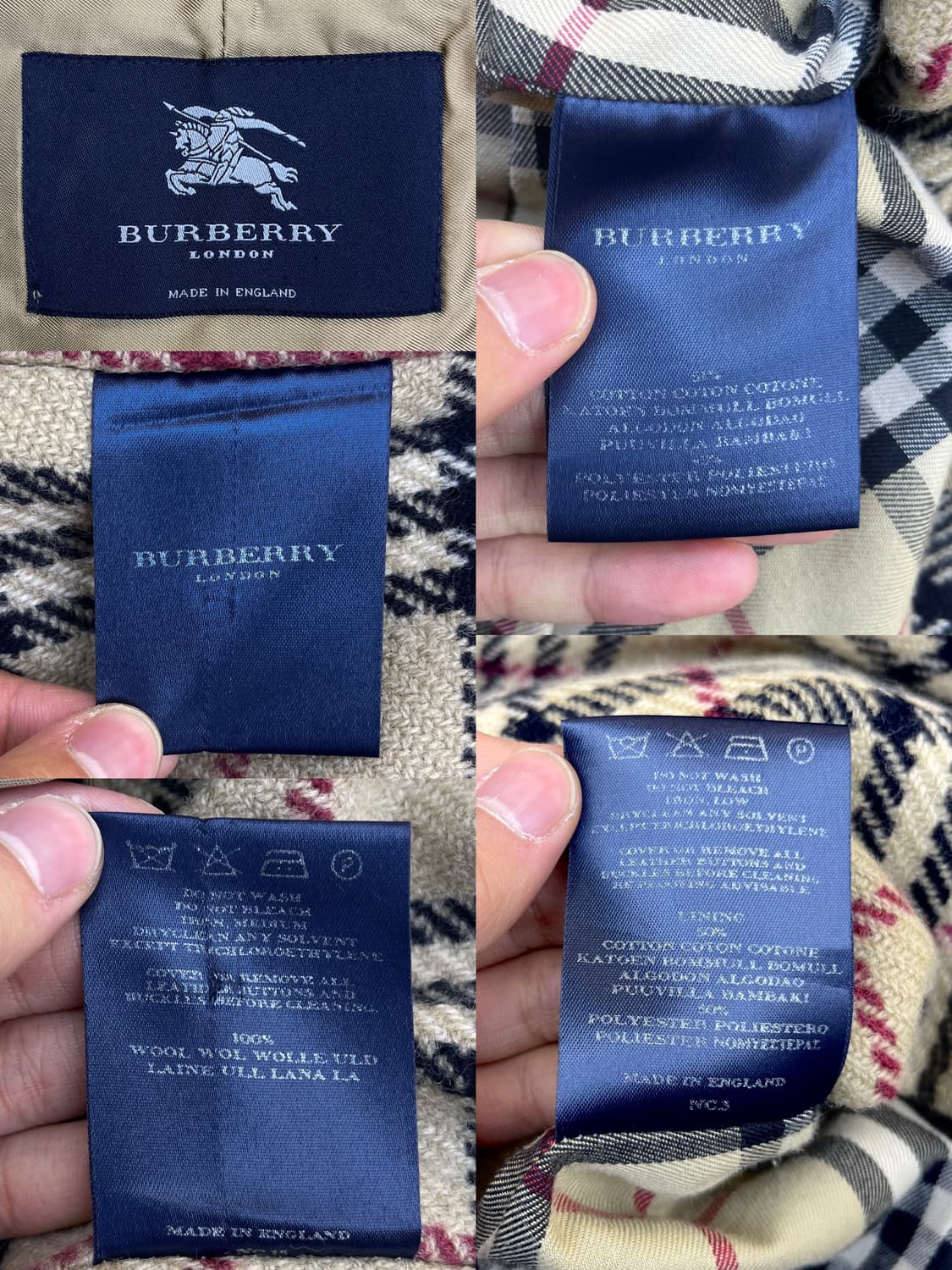 버버리 90s 더블 브레스티드 트렌치 코트 상품이미지10