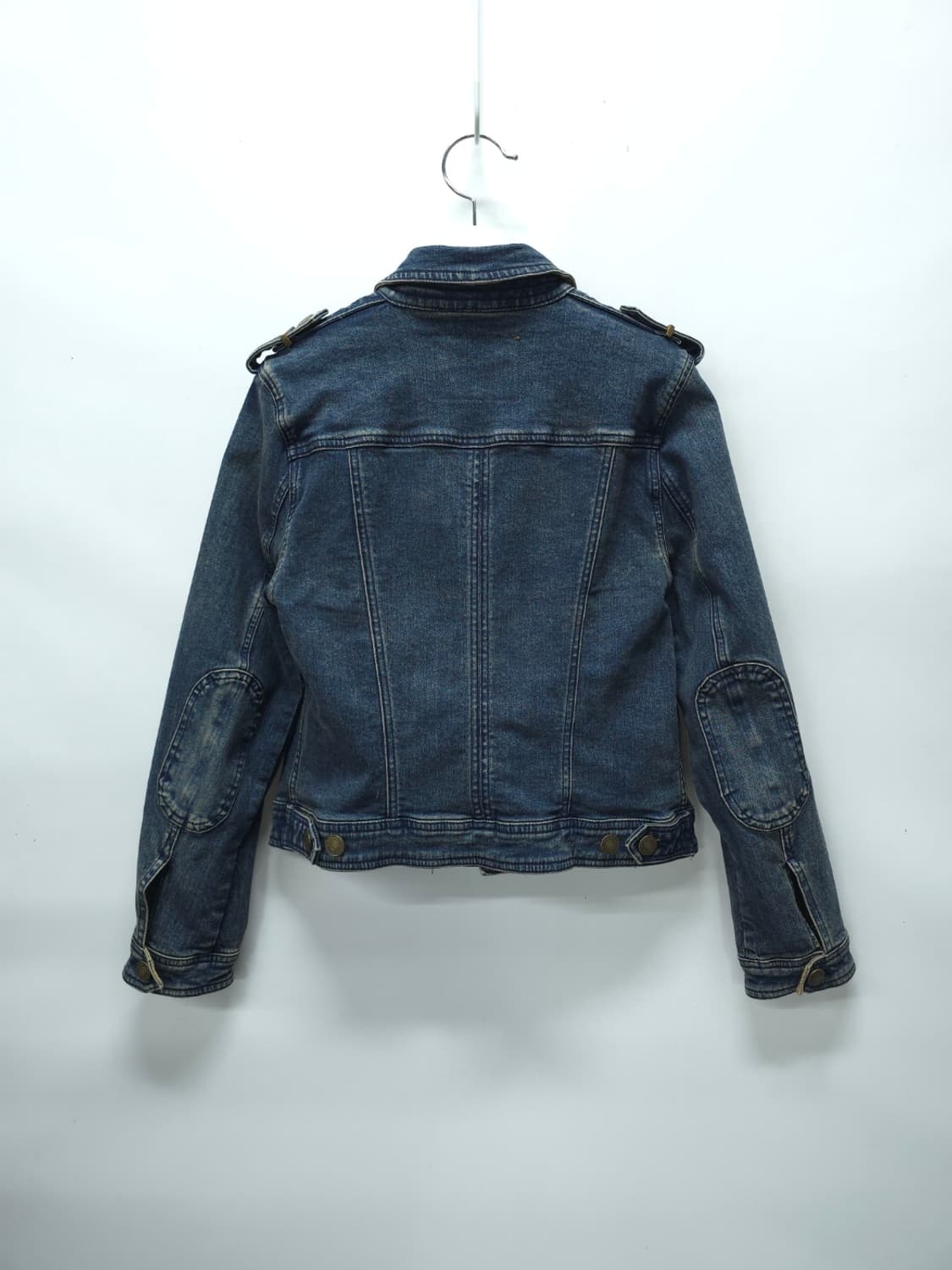 버버리브릿 데님트러커 청자켓 (여성55) 상품이미지9