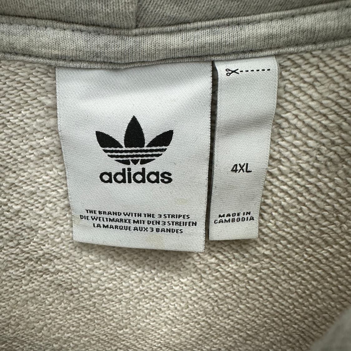 110 아디다스 남자 루즈핏 후드티 상품이미지3