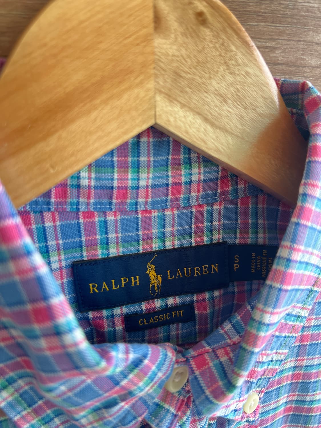 폴로 랄프로렌 체크 셔츠 S (90-95) 상품이미지3