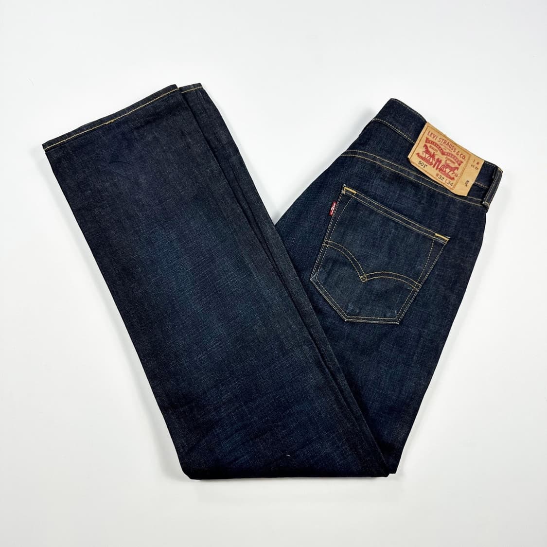 리바이스 501 오리지널 생지 데님 팬츠 (32인치) 상품이미지2