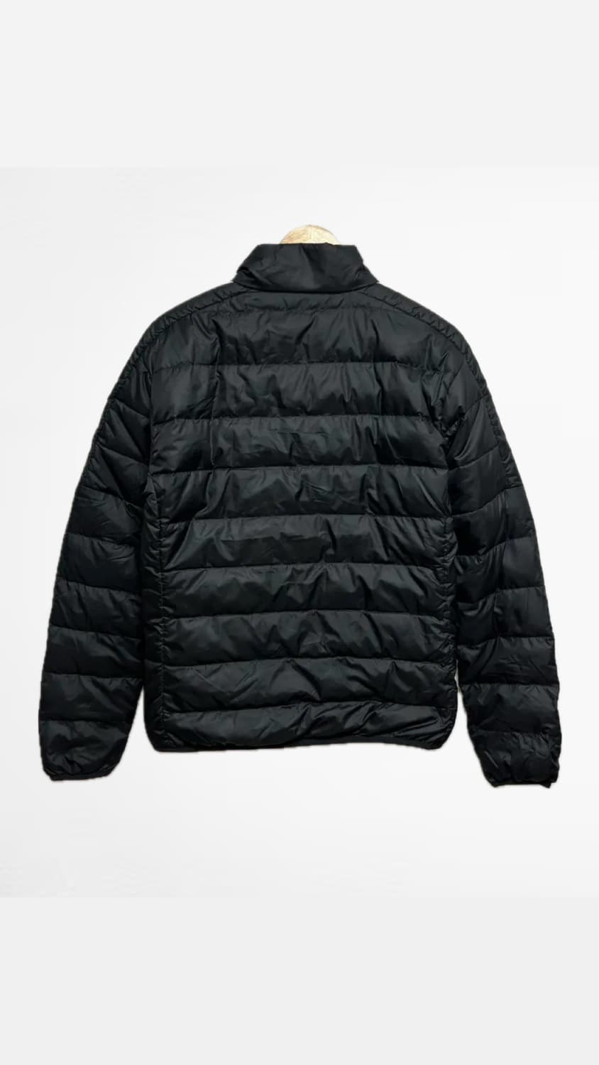 아디다스 삼선 덕다운 블랙 경량패딩 상품이미지2