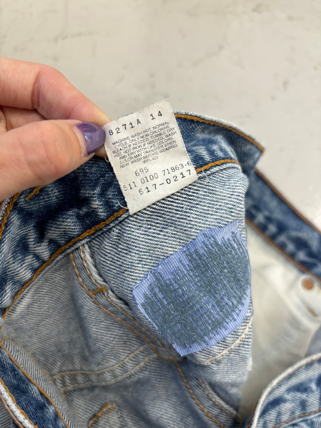 MADE IN USA 🇺🇸 00's 리바이스 517 부츠컷 상품이미지10