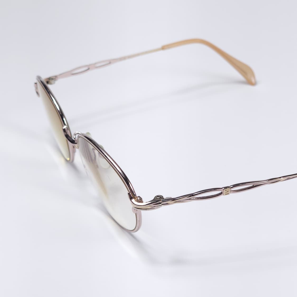 80년도 펜디 올드빈티지 오벌형 긱시크 안경 상품이미지4