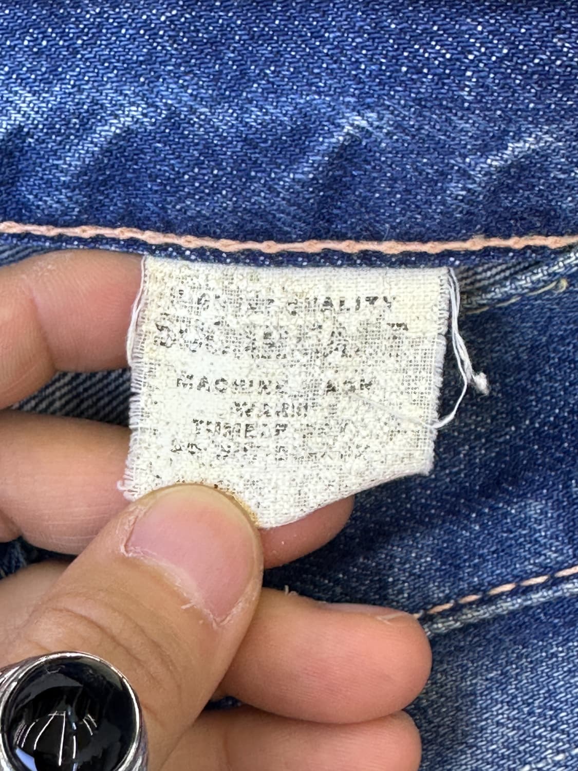 슈가케인 Lot.501 론 스타 데님 팬츠 상품이미지8