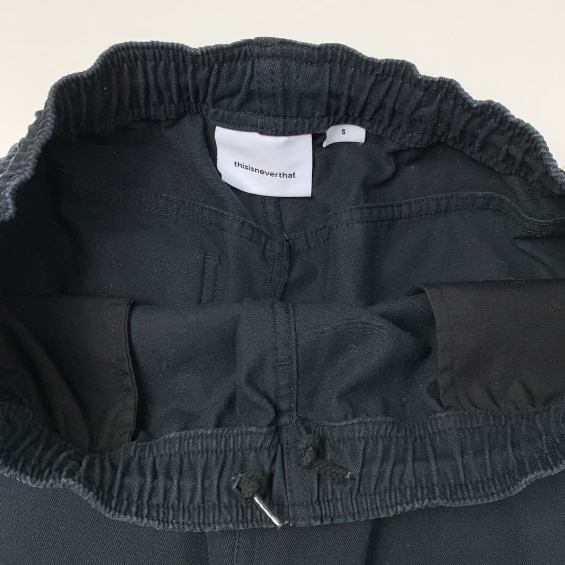 [S/정품] 디스이즈네버댓 블랙 팬츠 상품이미지3