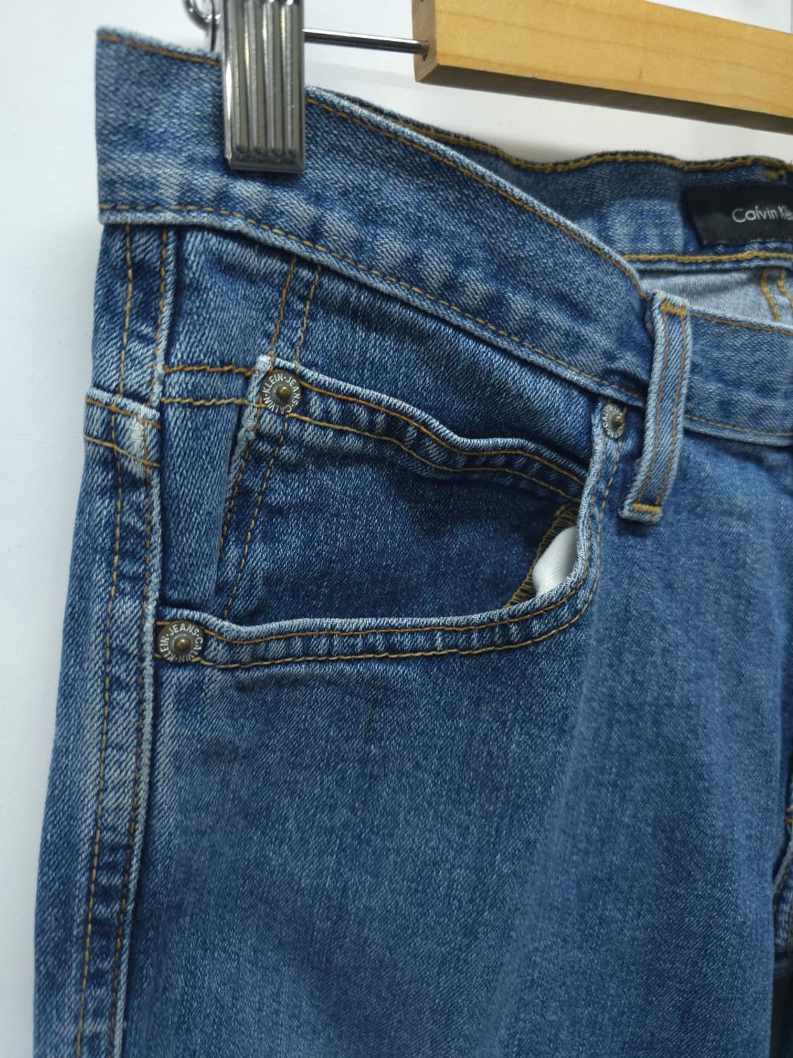캘빈클라인(CK) 베이직 스트레이트 청바지 (30~31) 상품이미지5