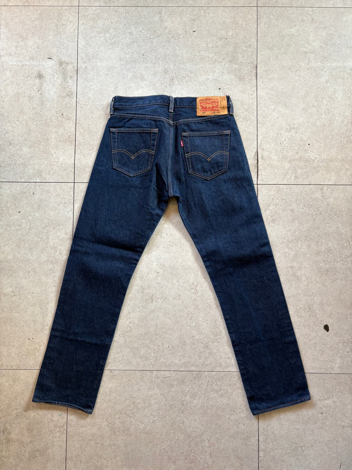 Levis 리바이스 501 진청 데님 팬츠 31X32 상품이미지3