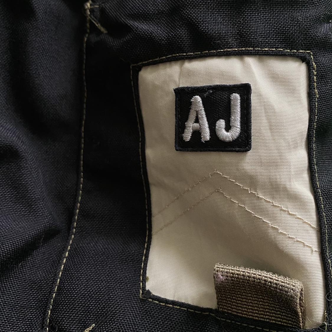 90's 아르마니 진스(ARMANI JEANS) 에코 스톤 밀리터리 자켓 상품이미지6