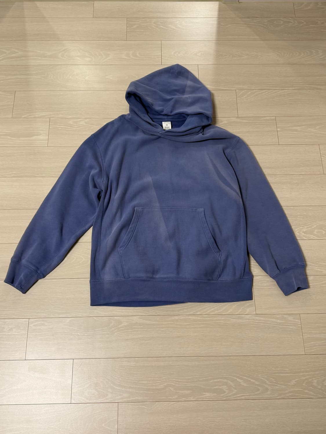 카키스 선페이드 후드 블루 2 상품이미지1