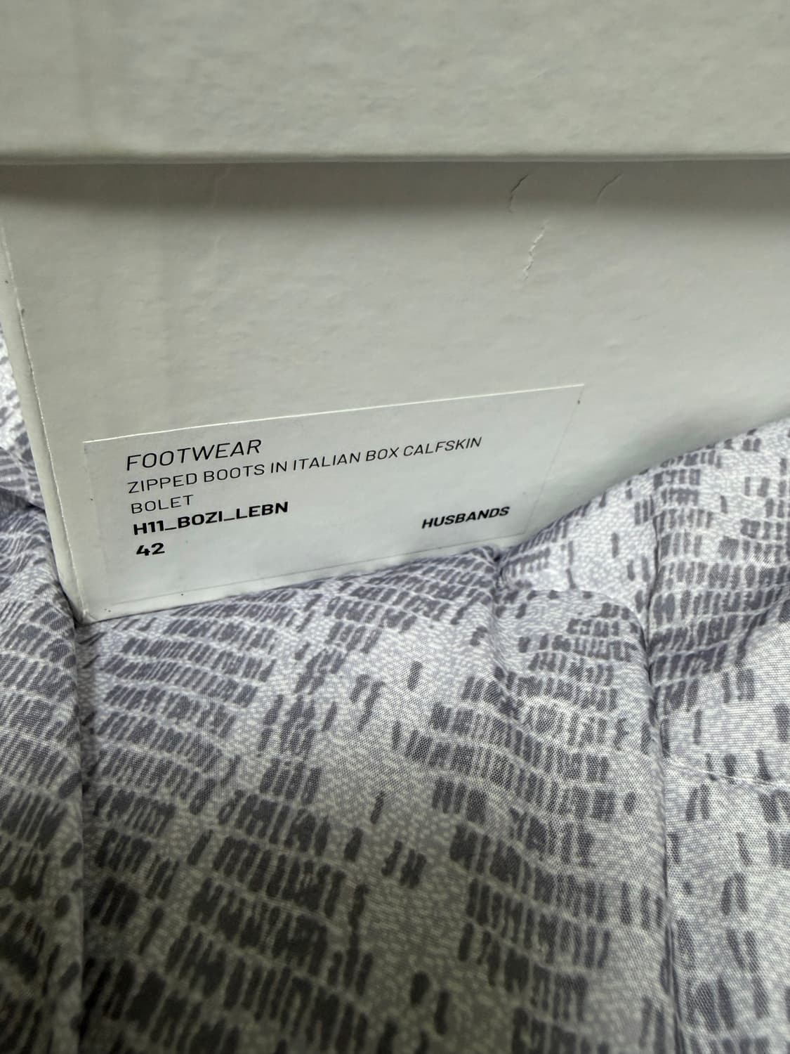 허즈밴드 파리 집업 부츠 상품이미지6