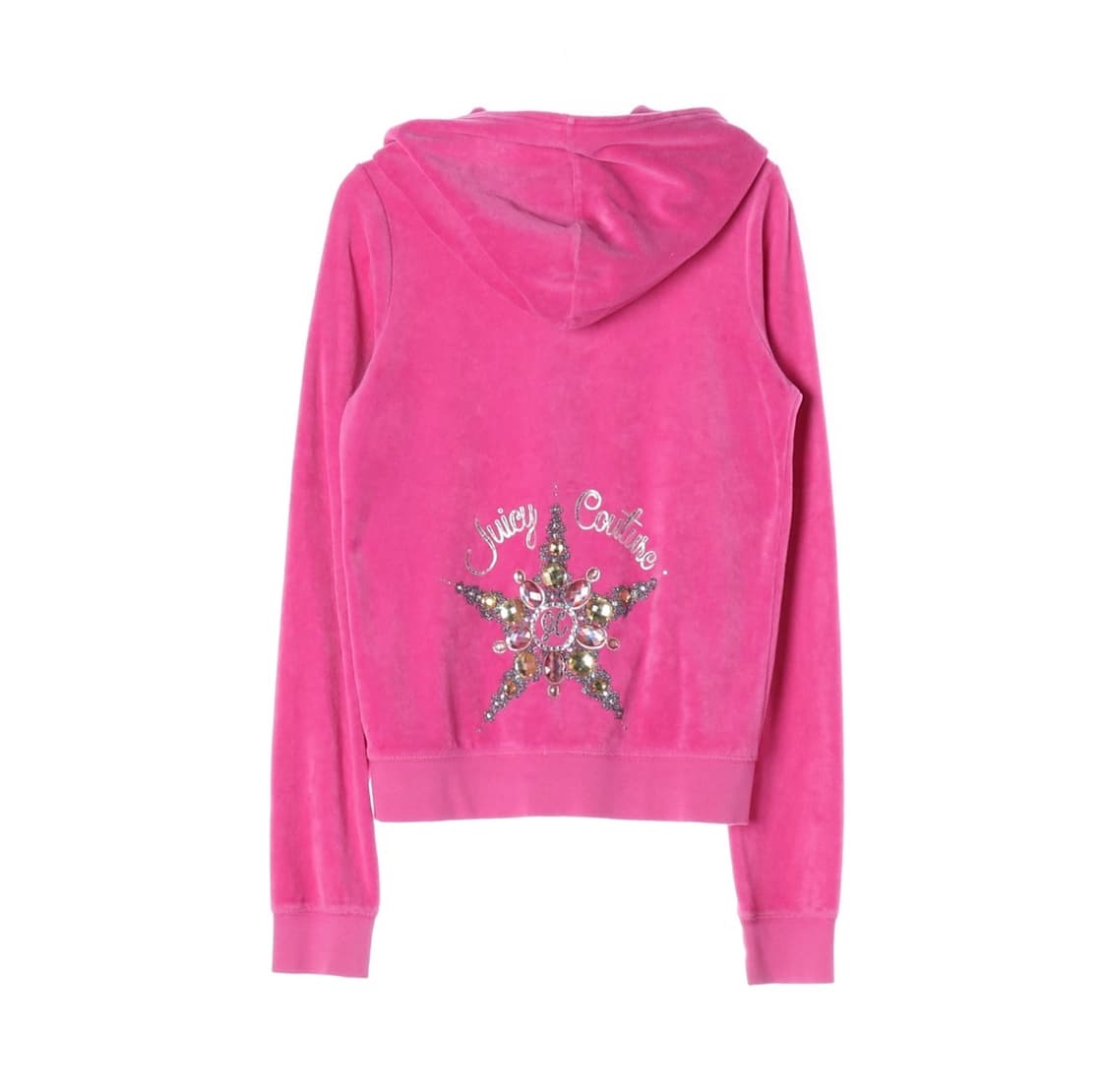 쥬시꾸뛰르 벨벳 보석 후드집업 상품이미지1