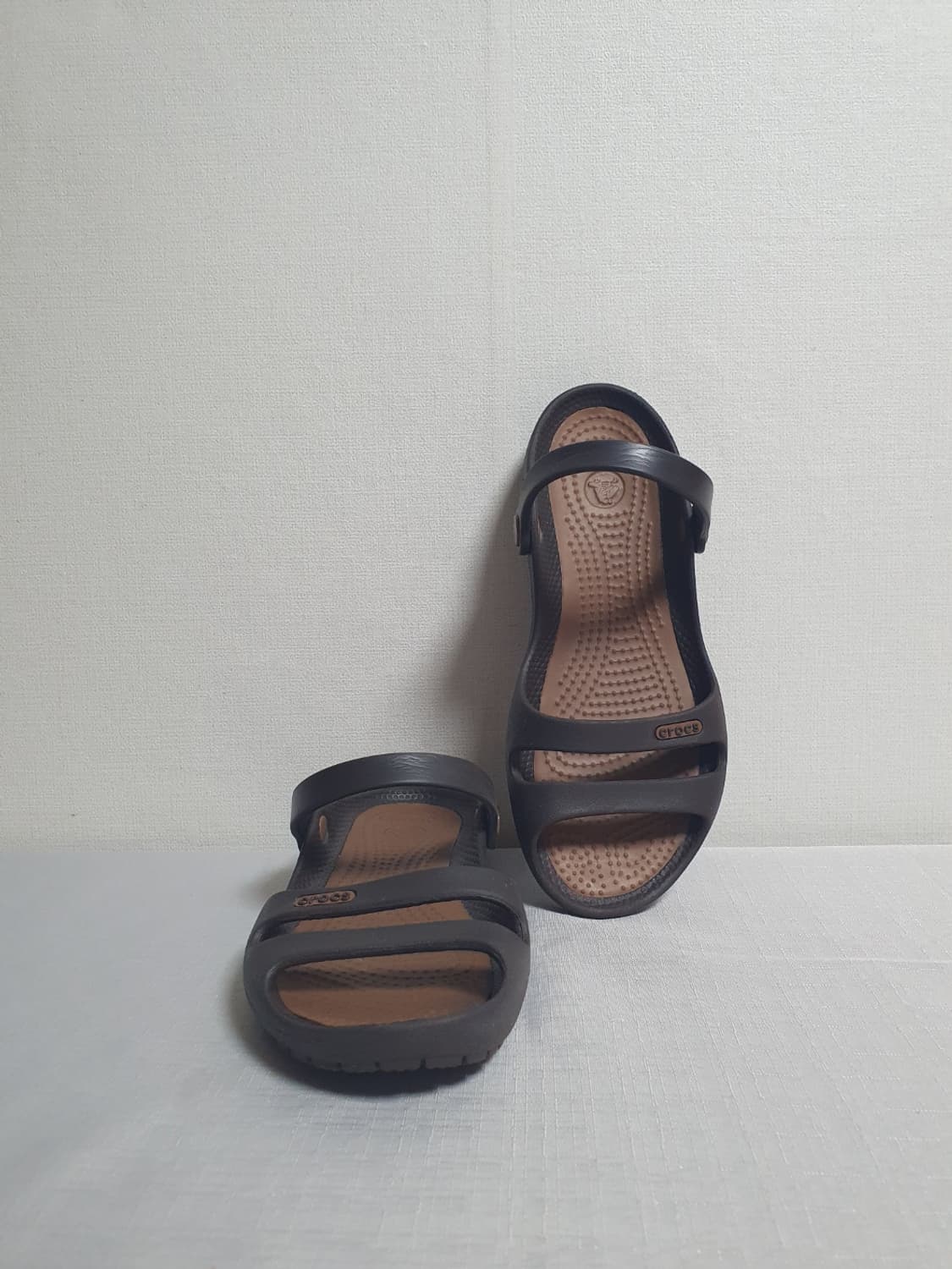 230mm 크록스 샌들 클레오2 에스프레쏘 딥브라운 상품이미지1