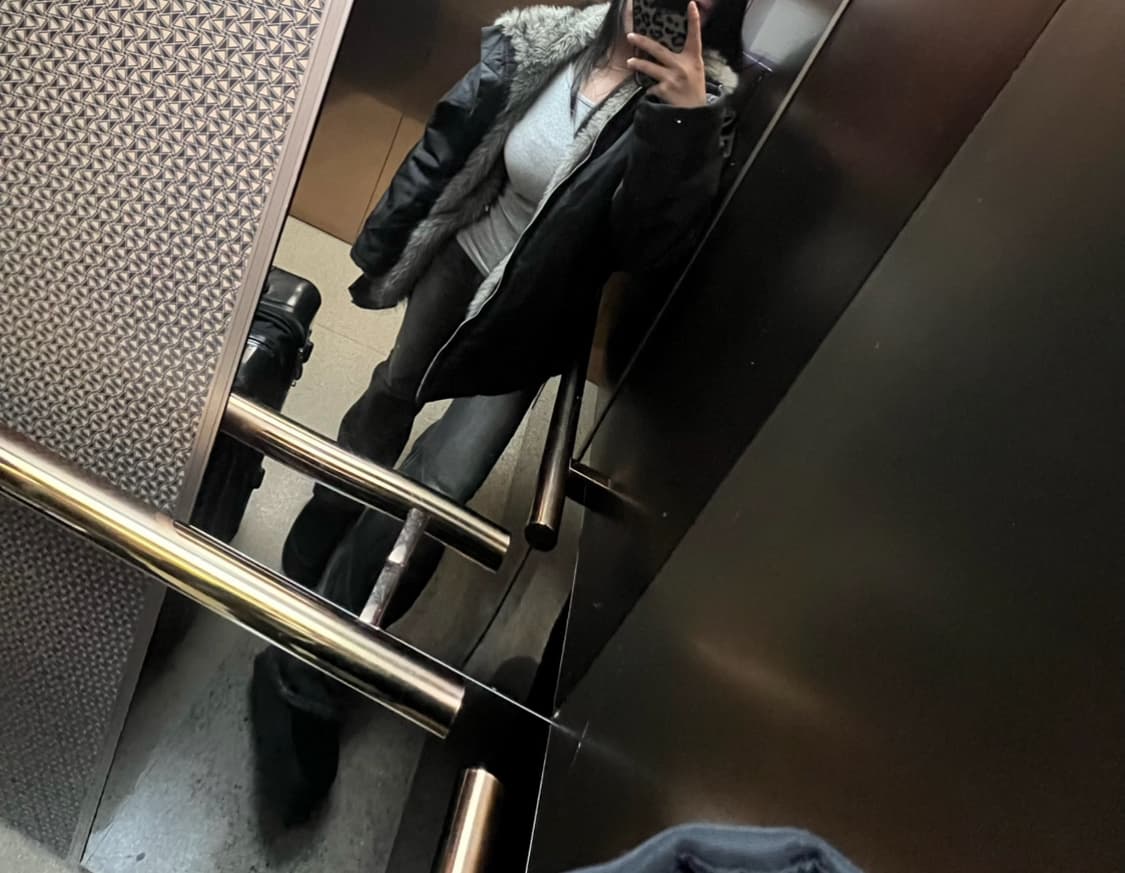 이즈이즈 easeas 플리스덤블다운자켓 (착샷o) 에프터먼데이나의나인 상품이미지8