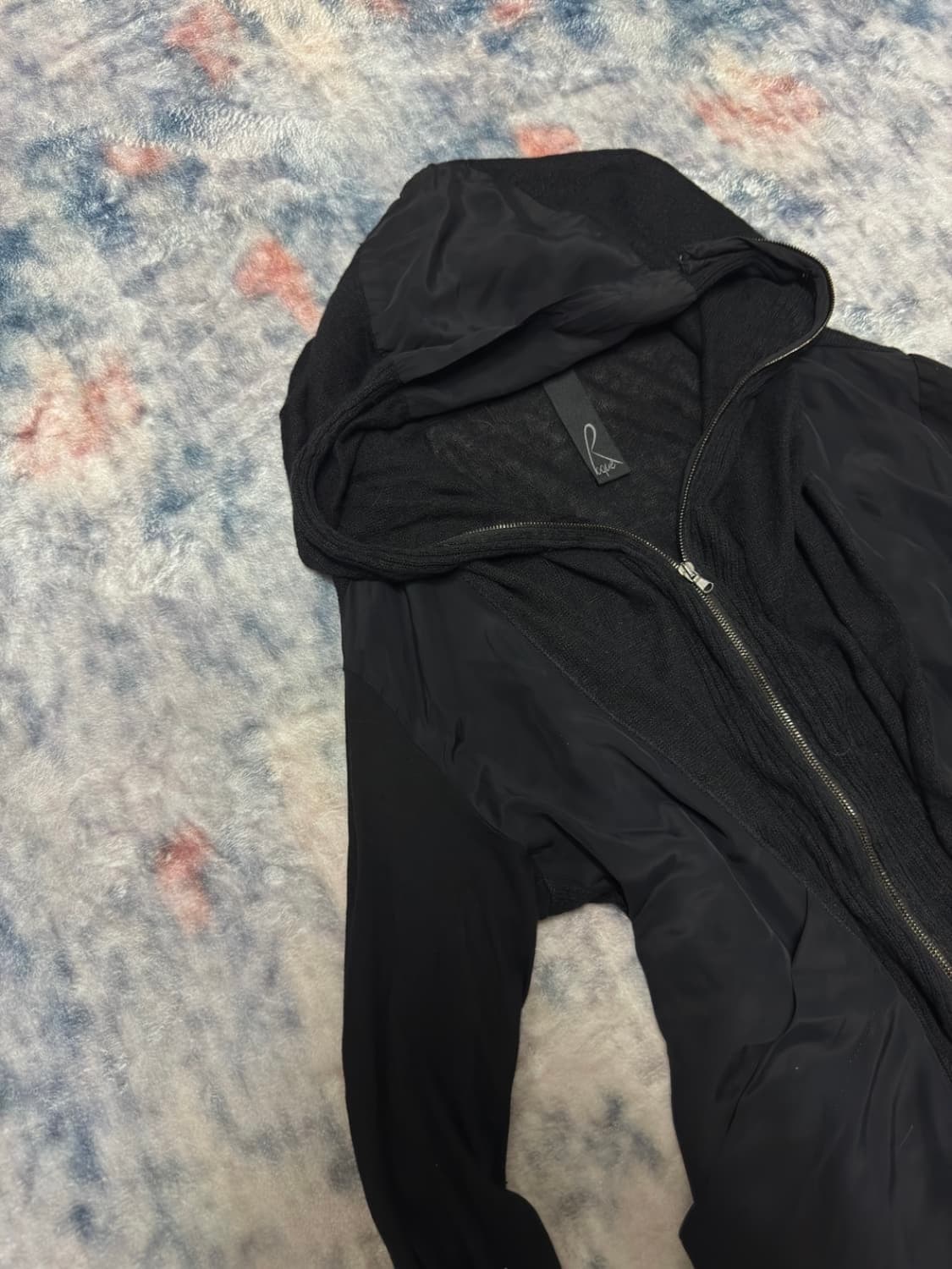 릭 오웬스 일라리아 니스트리 아카이브 믹스 풀 집업 자켓 상품이미지3