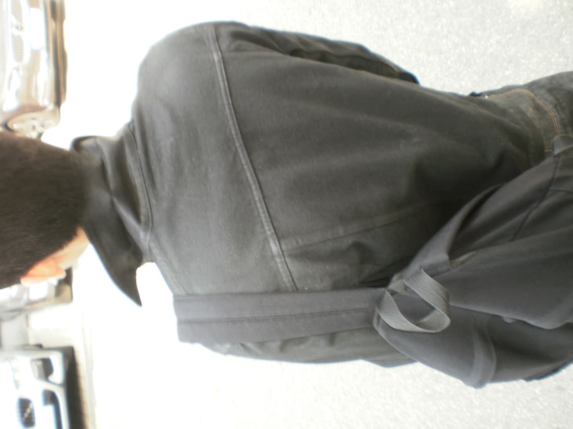 Lad musician wax jacket 착샷o 상품이미지2