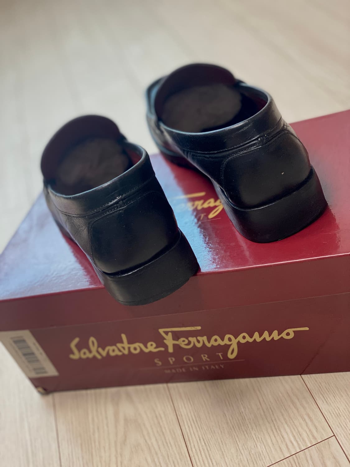  페라가모 간치니 여성용 블랙 가죽 로퍼 240~245mm사이즈 상품이미지6