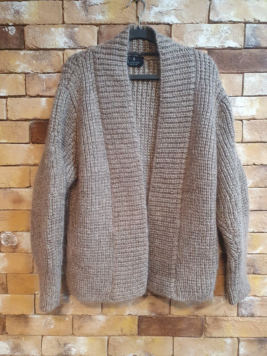 LANVIN 란방 니트 가디건 브라운 상품이미지1