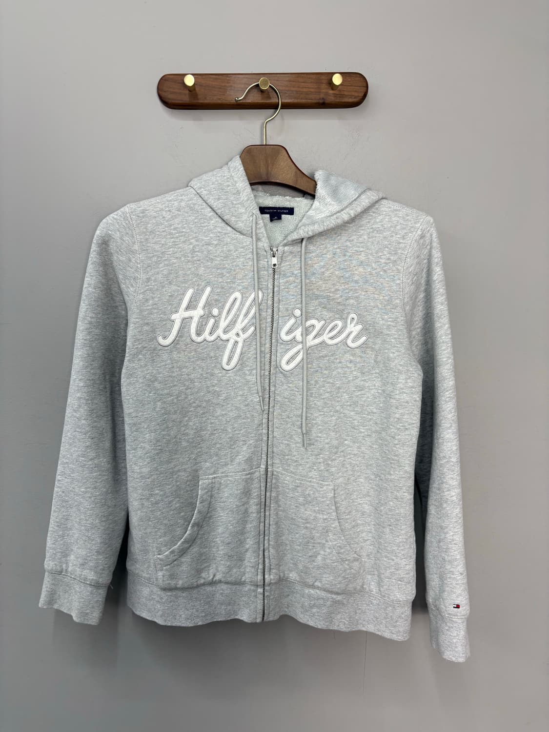타미힐피거 그레이 후드집업 A3283 상품이미지2