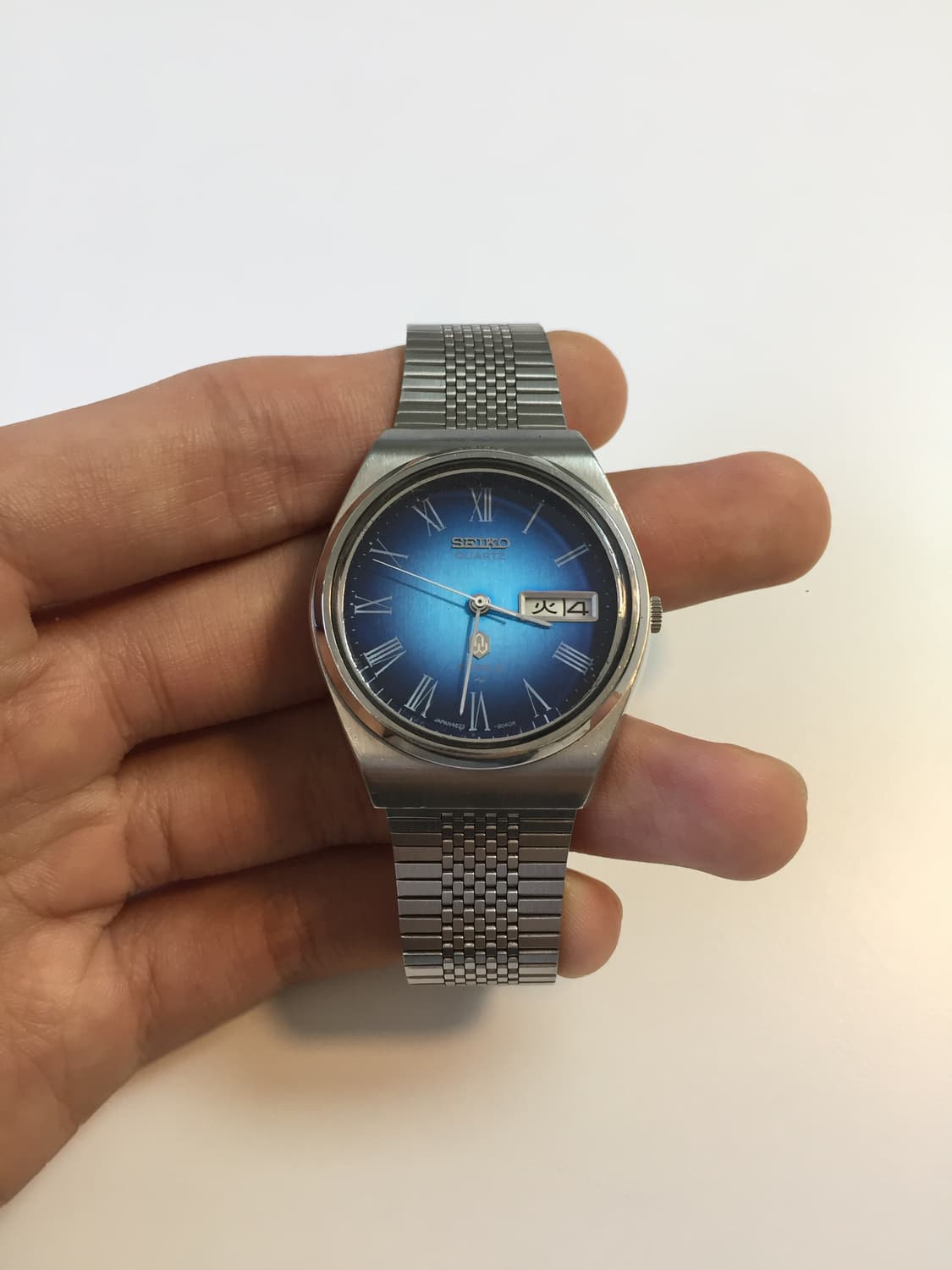 70s seiko type 2 blue roman index quartz 상품이미지2