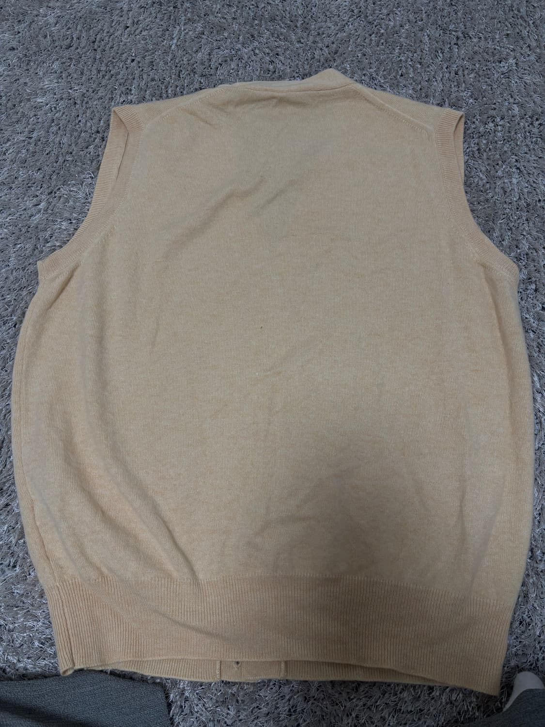 이태리제 캐시미어100프로 니트 베스트 사이즈 100 상품이미지7