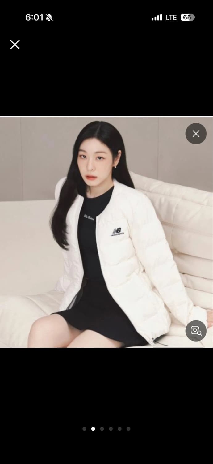 뉴발란스 UNI 액티브 구스 경량 패딩 M(남여공용) 상품이미지2