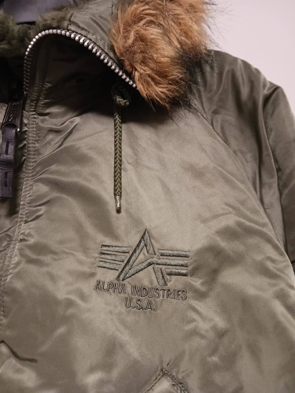 알파인더스트리 USA  N-2B 쇼트 웨이스트 항공점퍼 상품이미지3