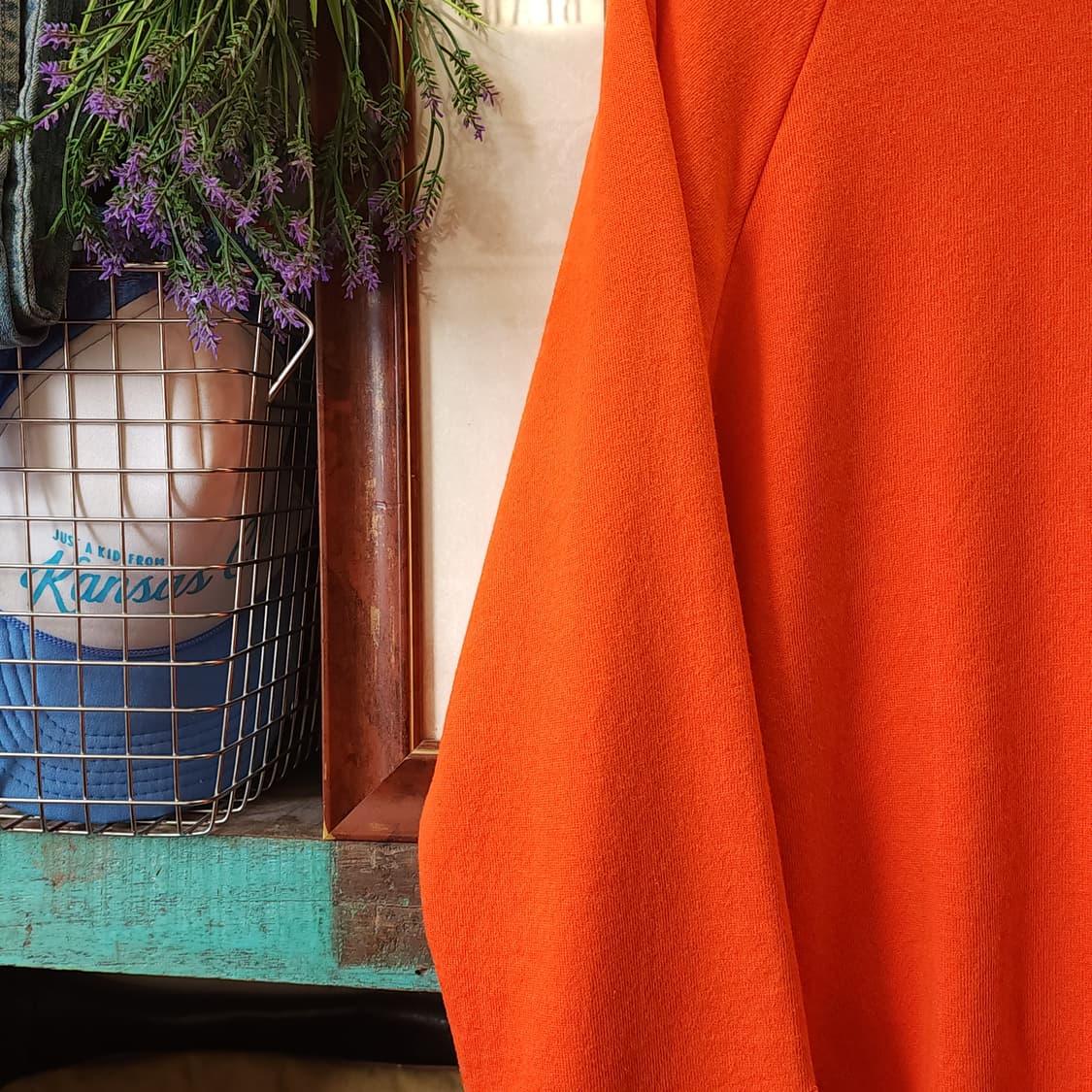 90s 져지스 빈티지 스웻셔츠 플레인 스웻셔츠 오렌지 xl 상품이미지4