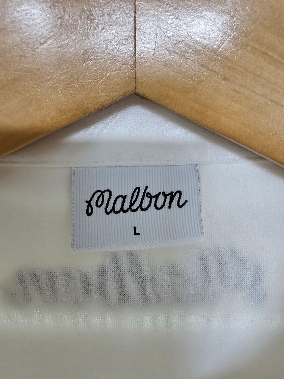 말본 골프 Golf is Life 흰색 반팔 폴로티 L 상품이미지3