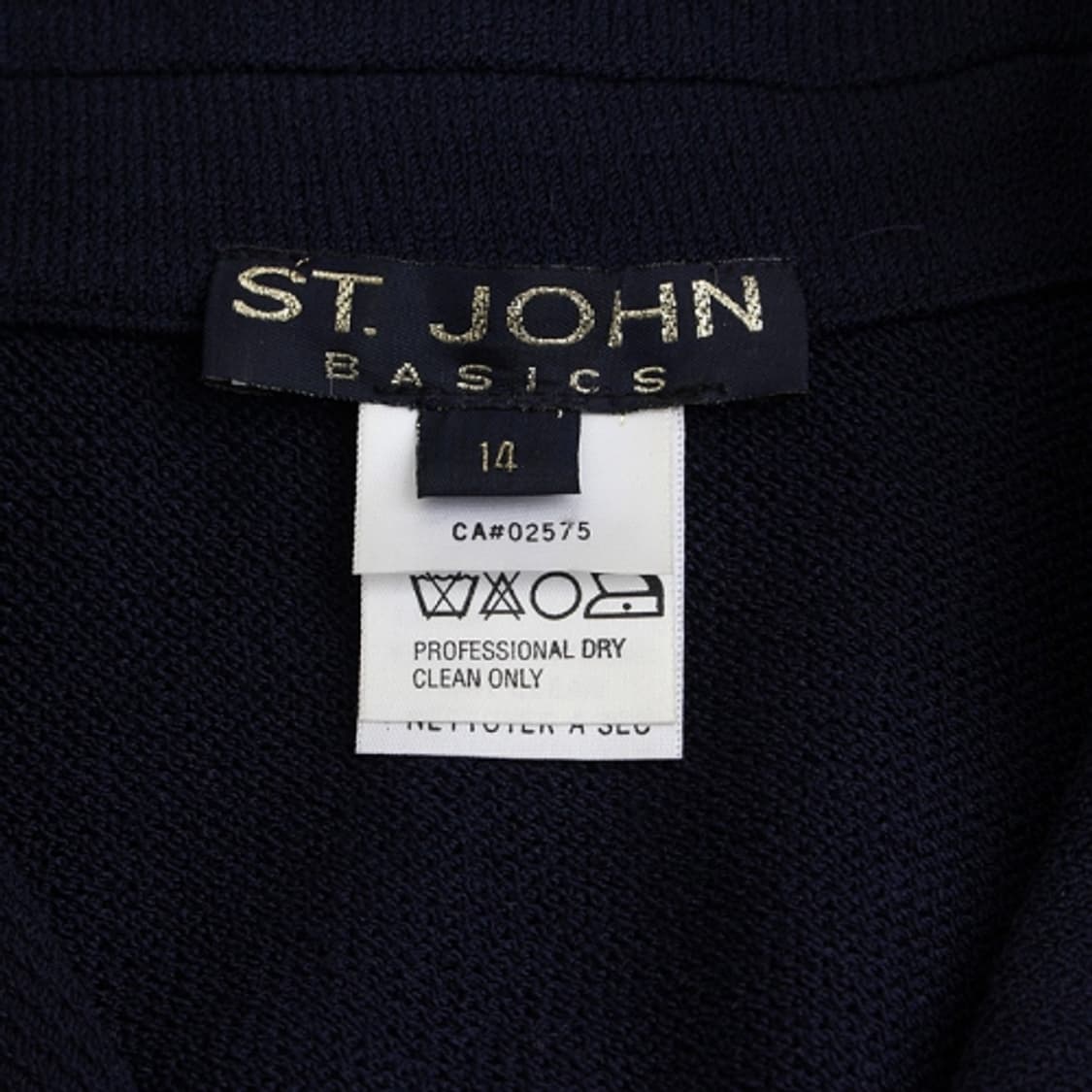 세인트존 베이직스 네이비 니트 자켓 66, 77 상품이미지3