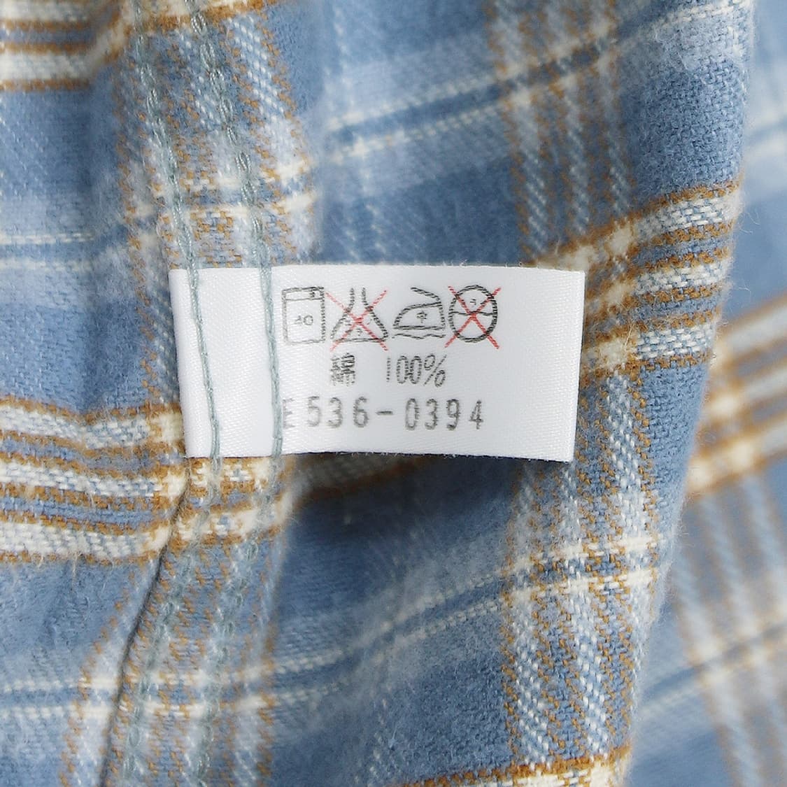 (착용컷) Lee x EDWIN 웨스턴 체크 셔츠 (남성용 100) 상품이미지9