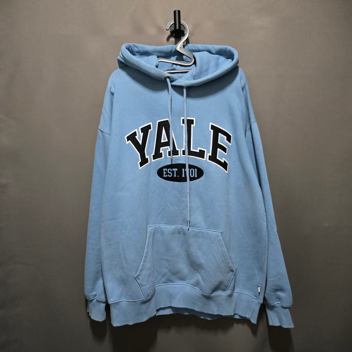YALE 예일대 블루 후드티 상품이미지1