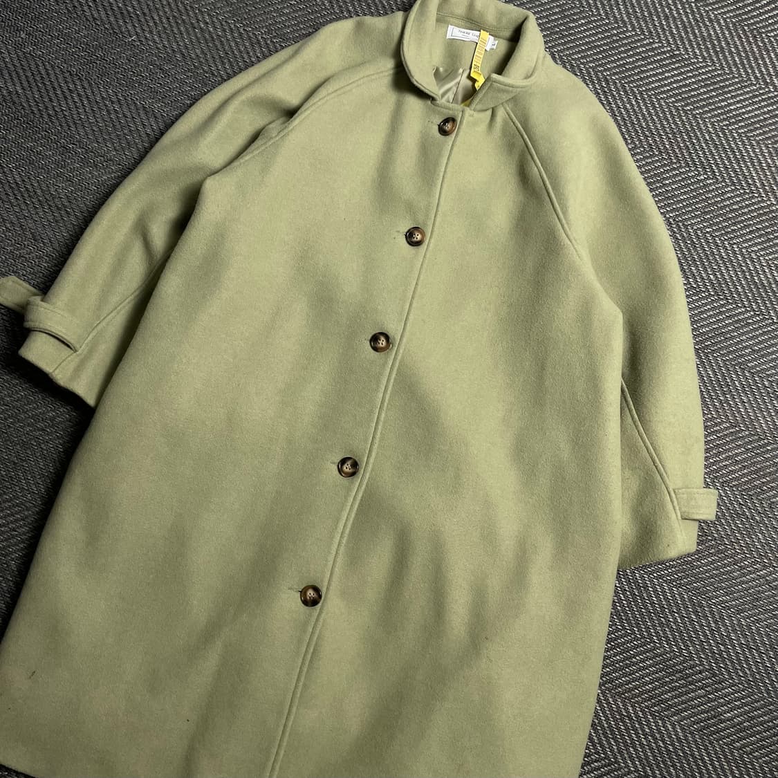 There she is 울 혼방 박시핏 롱 코트y 5329 상품이미지2