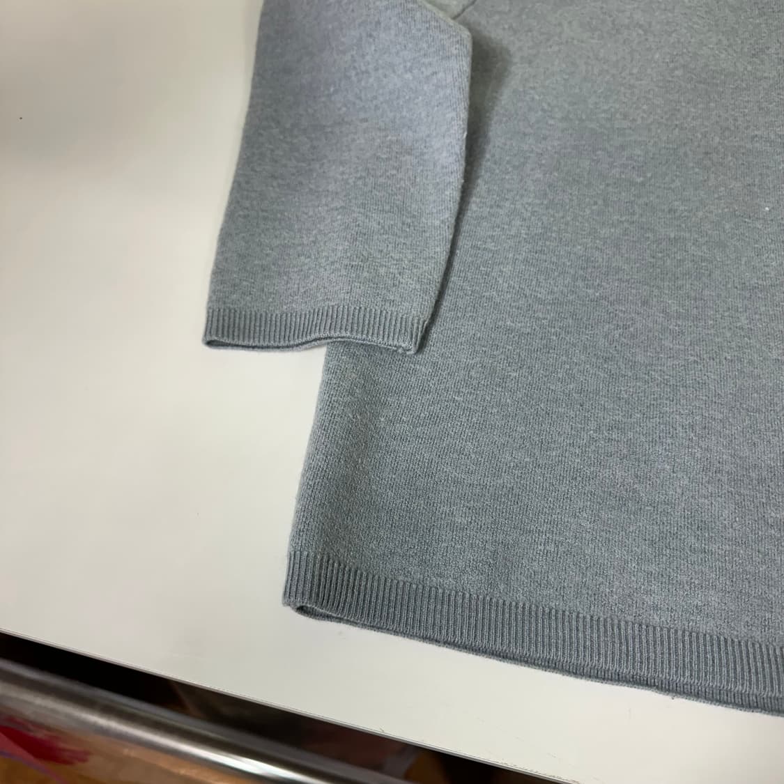 S 엘무드 스카이블루 울니트 상품이미지4