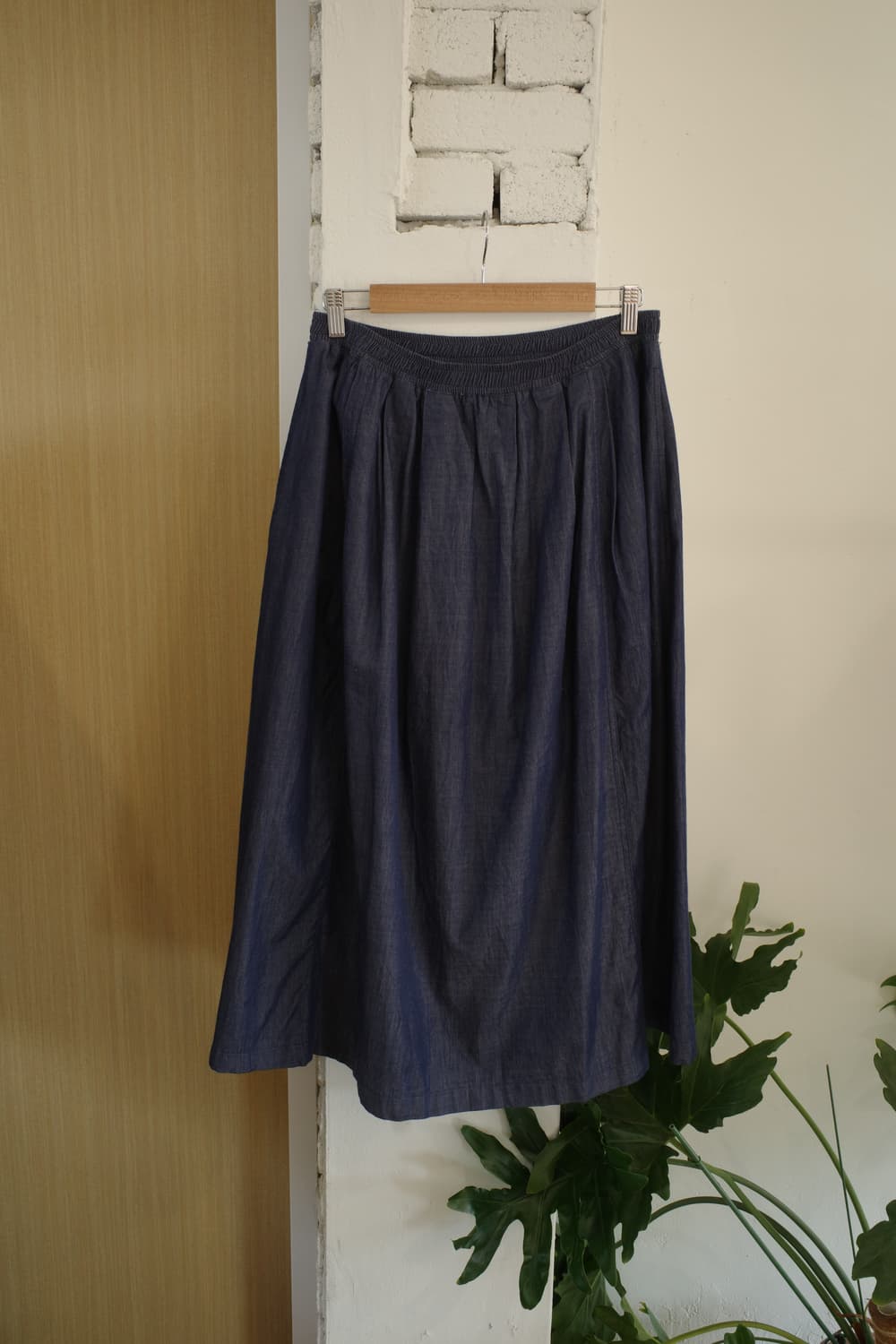 데님 롱 스커트 상품이미지5