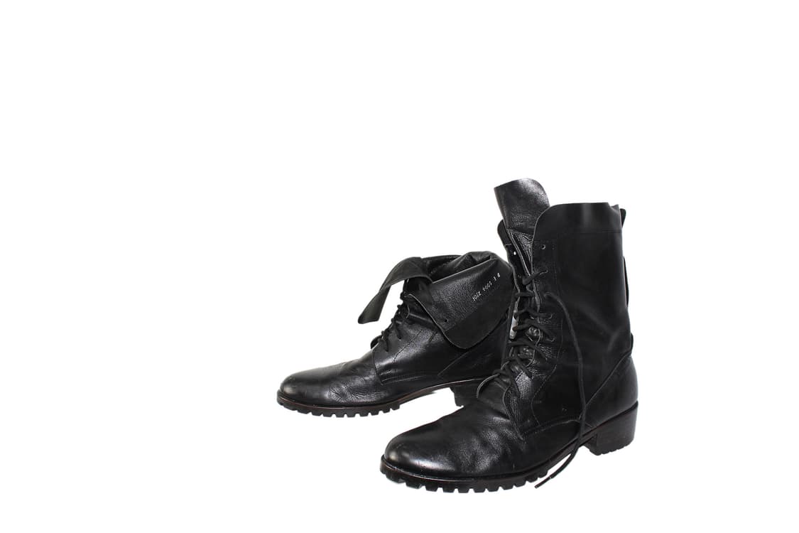 Made in Italy 핸드메이드 레이스업 부츠 상품이미지6