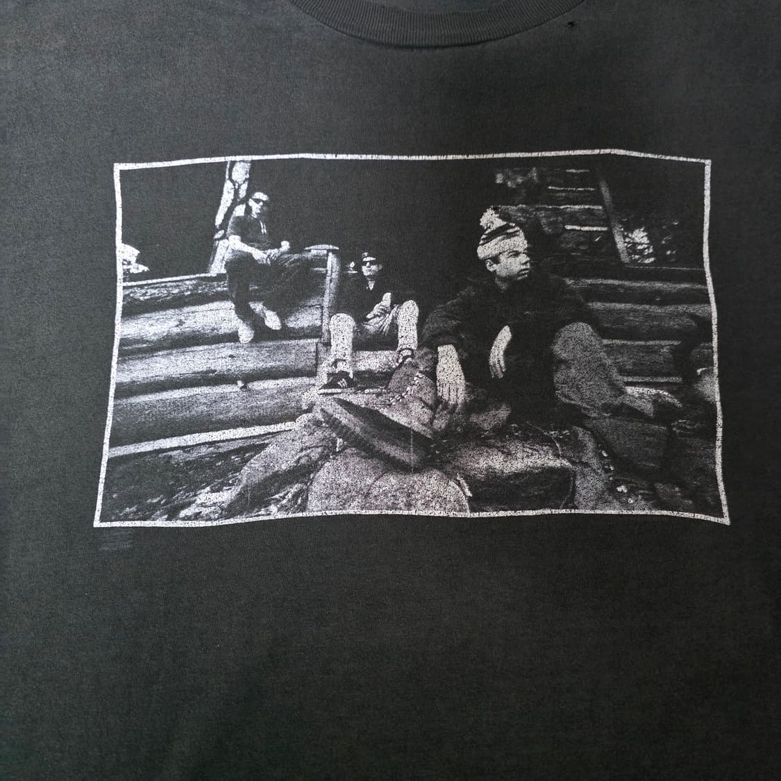 [XL] 90s 비스티 보이즈 블랙 빈티지 밴드티 트래쉬드 상품이미지2