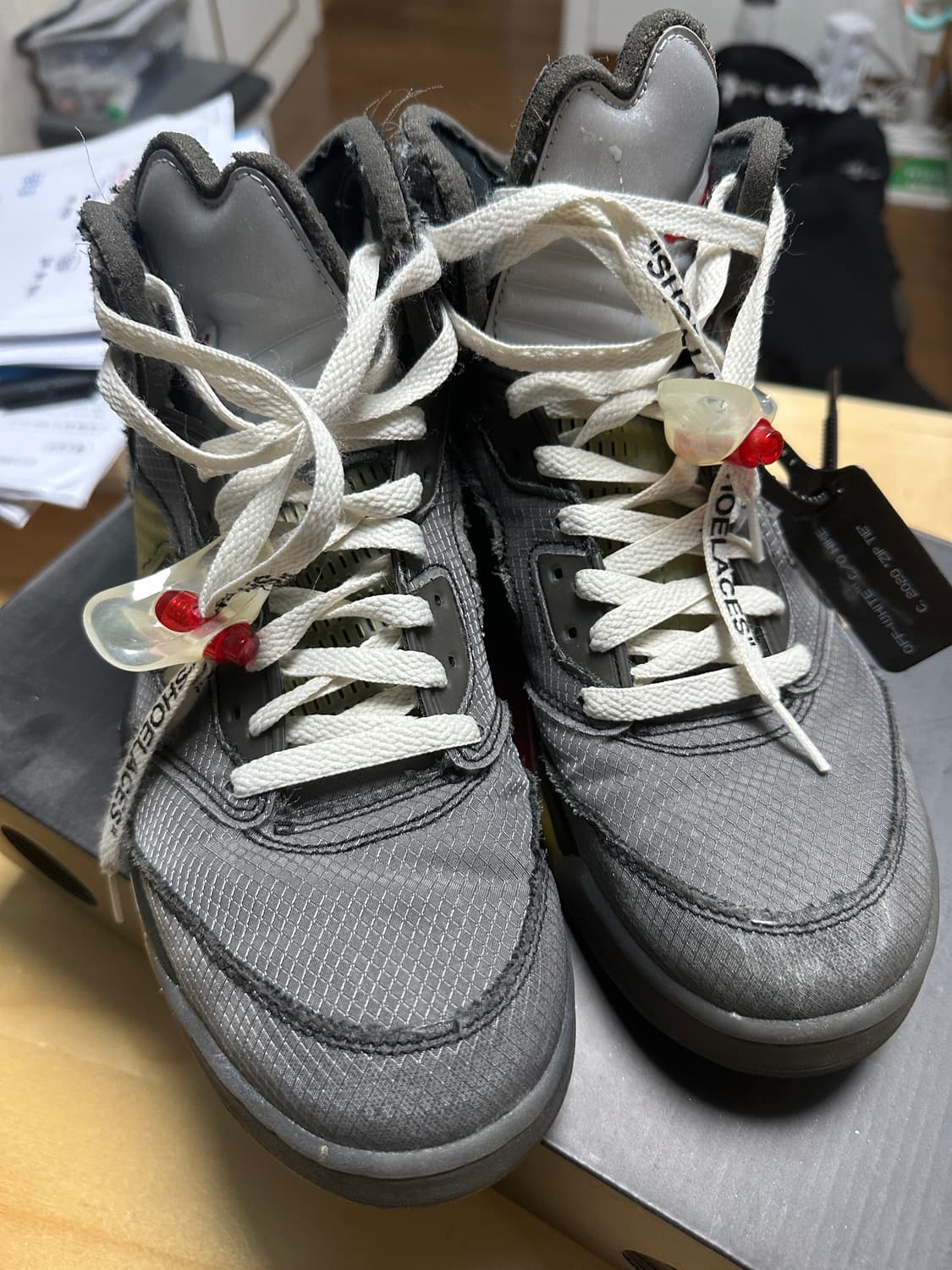 조던5 오프화이트 모슬린 상품이미지1