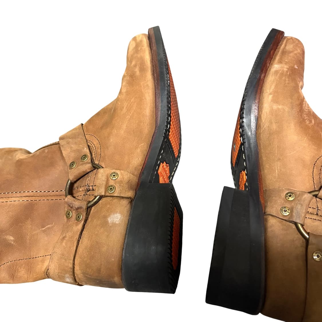 할리데이비슨 모터사이클 하네스 부츠 베이지 280 엔지니어부츠 웨스턴부츠 상품이미지6