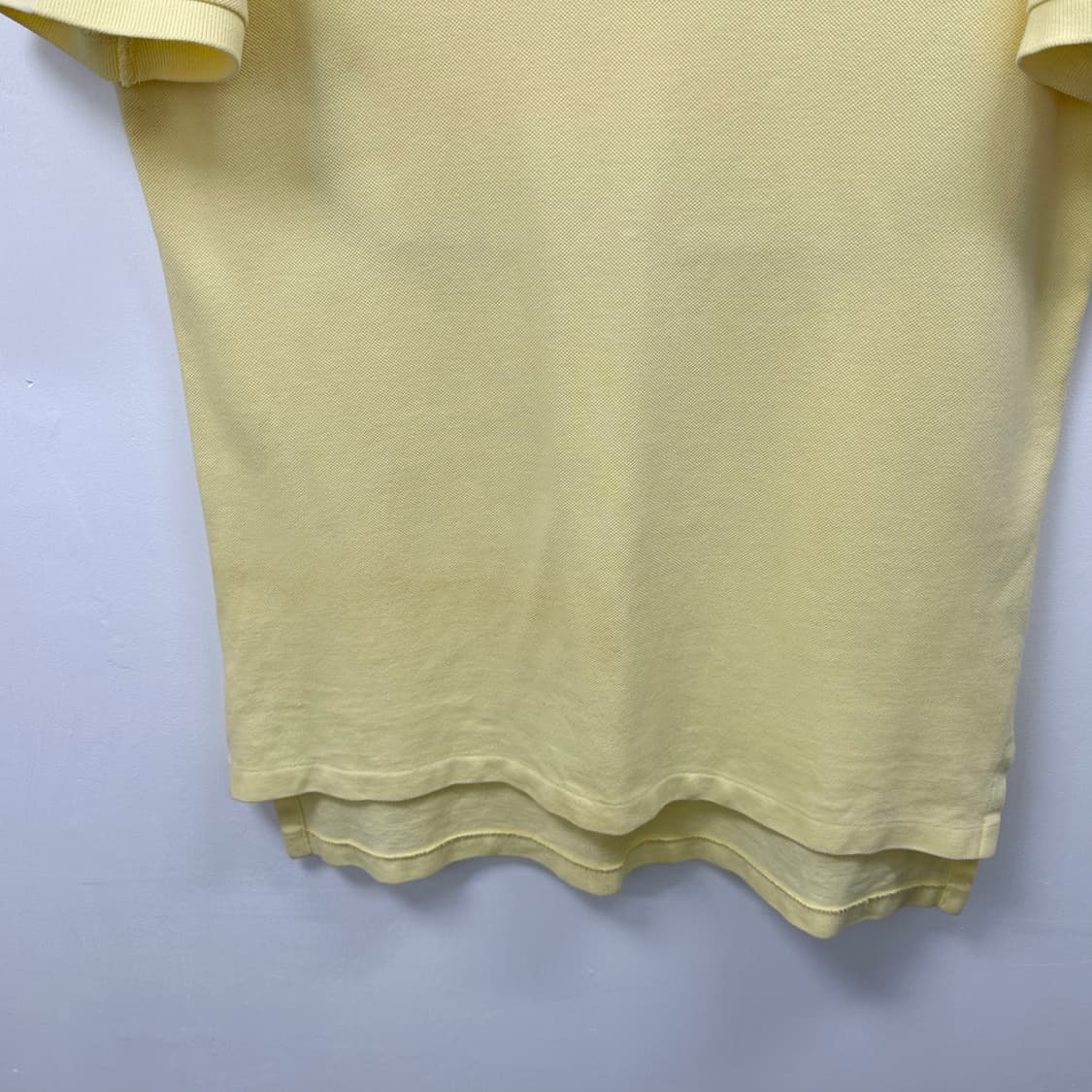 폴로랄프로렌 00s 빈티지 옐로우 반팔 카라티 L 상품이미지3