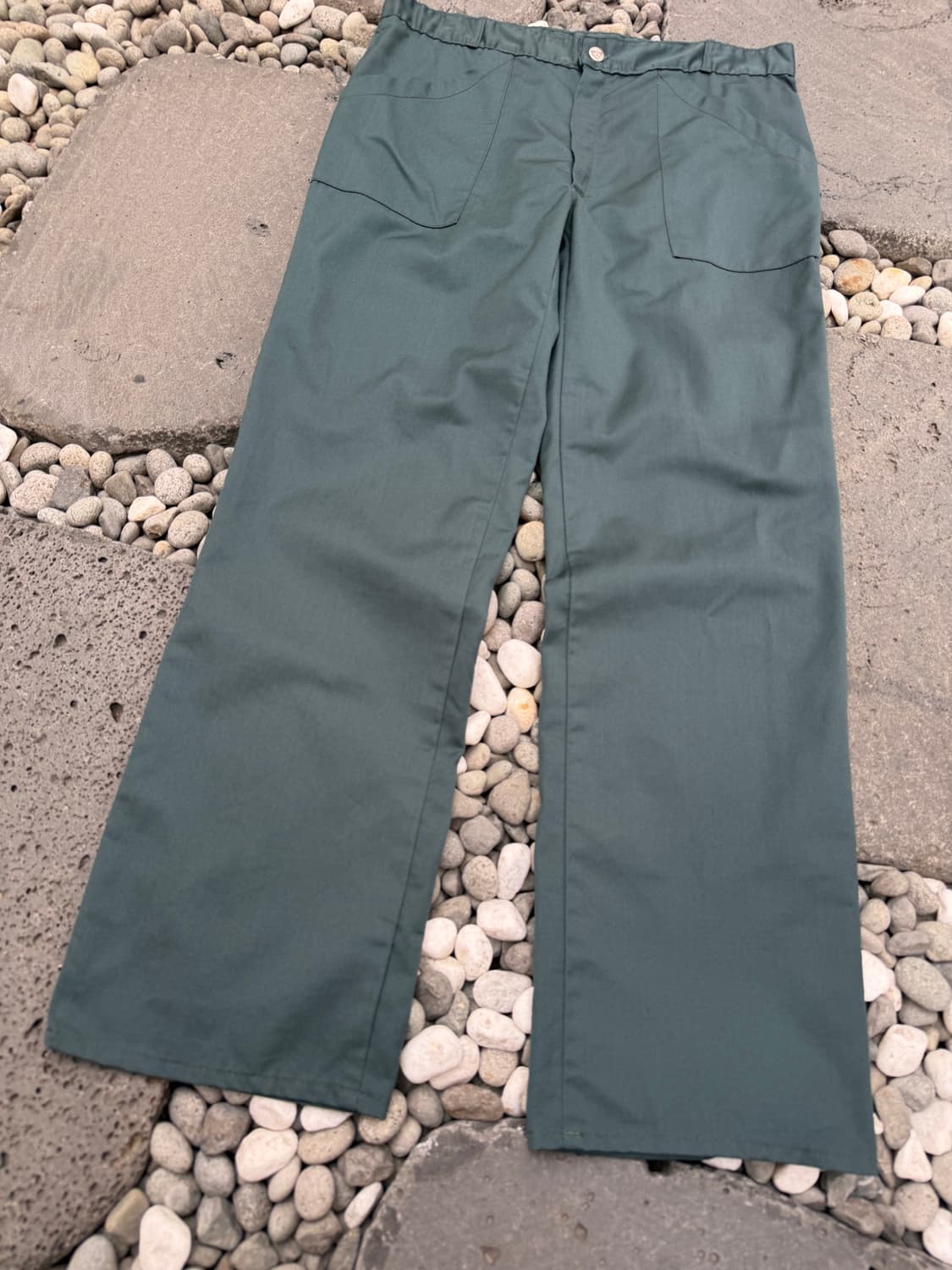 80s MolineL FOREST GREEN FRENCH 프렌치워크팬츠 상품이미지4